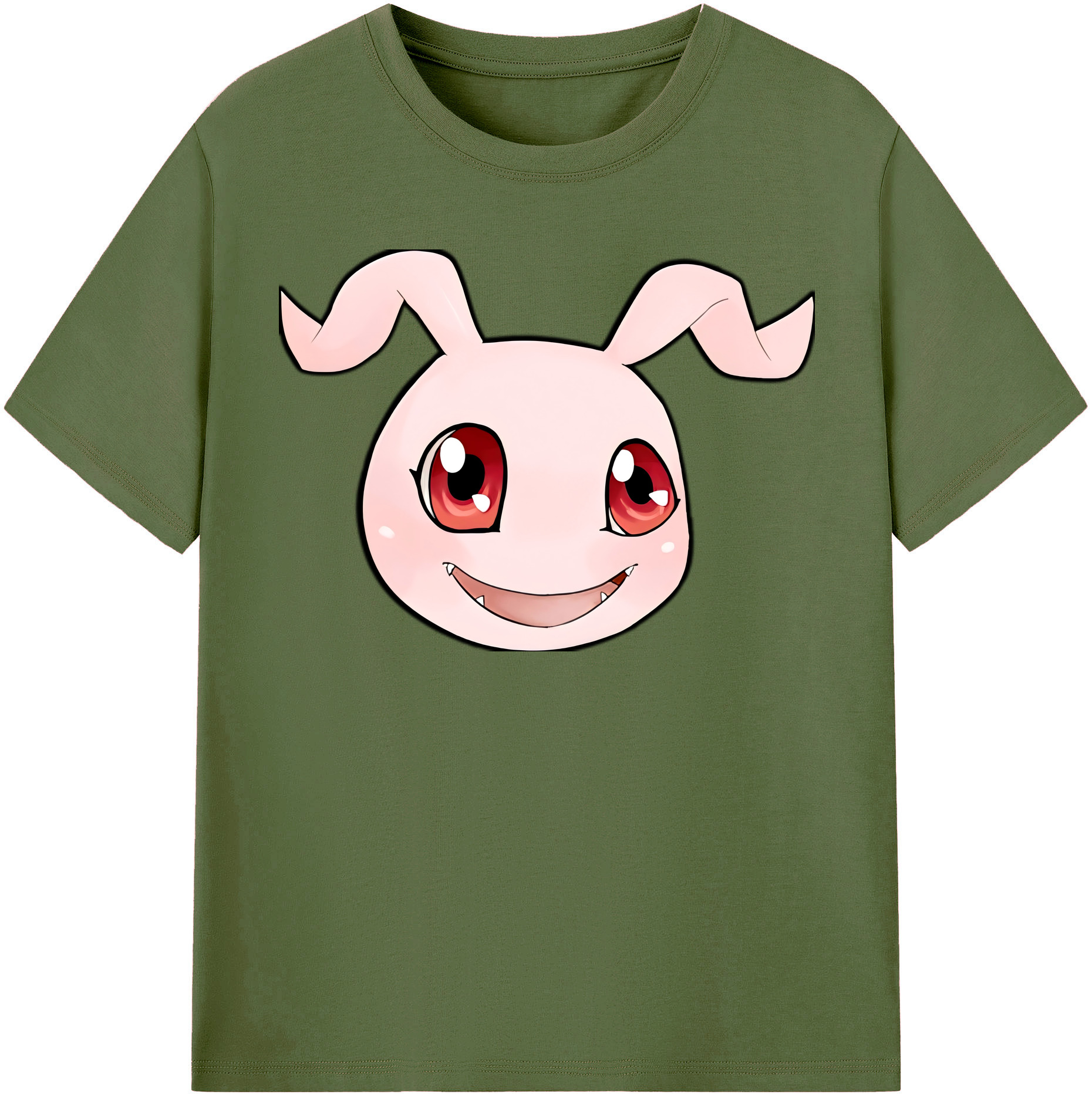（画像用） Digimon デジタルモンスター/デジモン 綿100％半袖Tシャツ（フロントプリント）